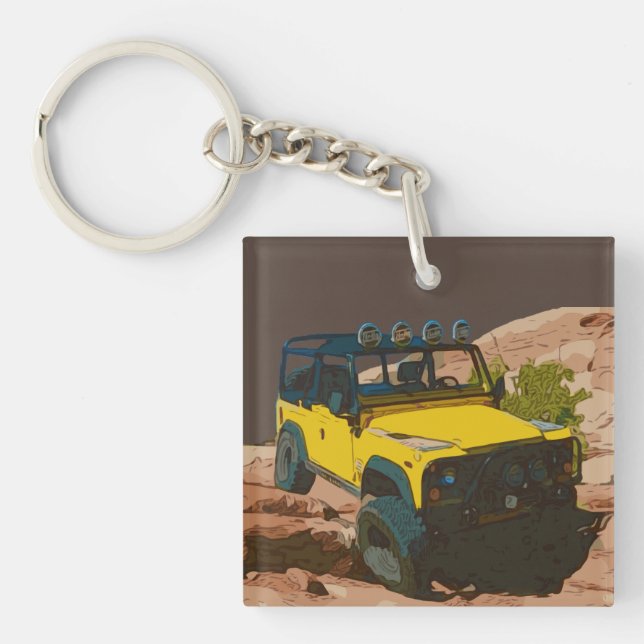 ONE LIFE.  LIVE IT. KEY RING (Front)