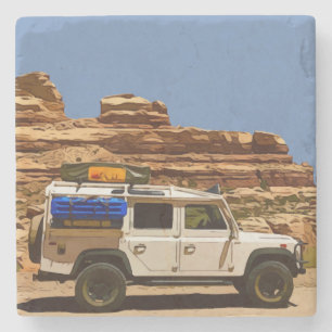 ONE LIFE.  LIVE IT. STONE COASTER