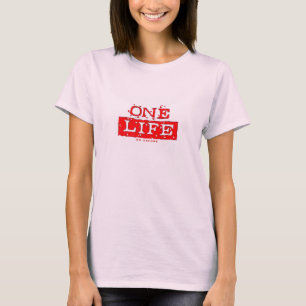 ONE LIFE. NO ENCORE (red) T-Shirt