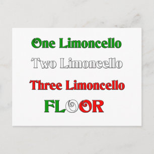 One Limoncello Postcard
