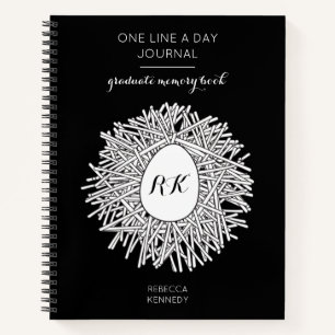 One Line a Day Journal Graduate Memory Book