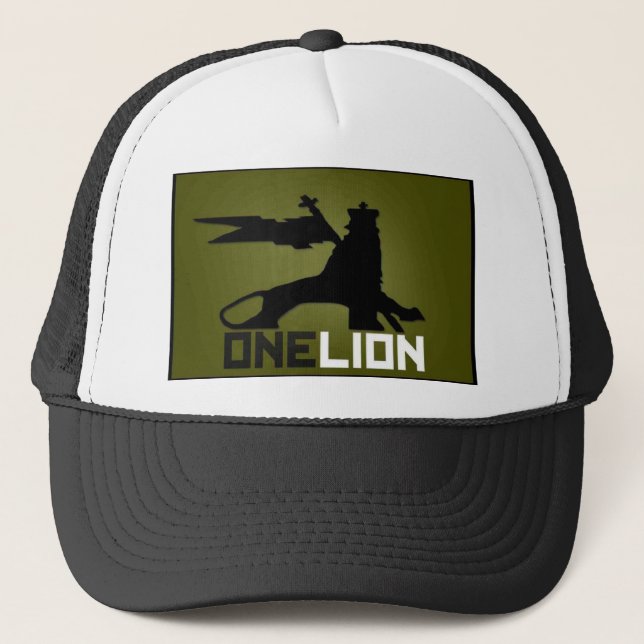 ONE LION LOGO hat (Front)