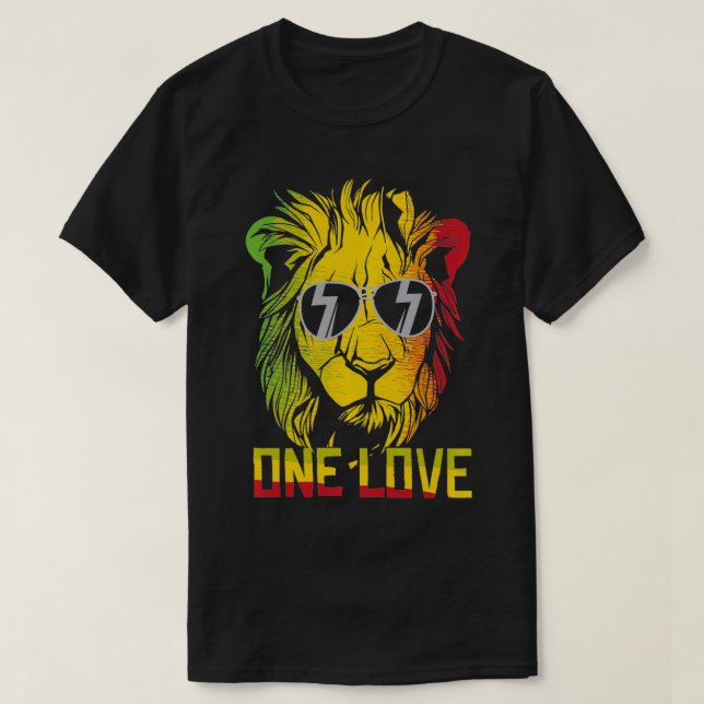 One Love Gift for Jamaican people Pullover  (Design Front)