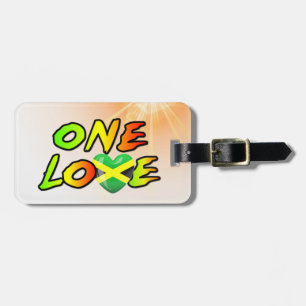 One love luggage tag