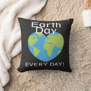 One Love One Earth, Earth Day, Save Our Planet Cushion