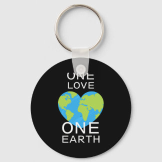 One Love One Earth Earth Day Save Our Planet T Shi Key Ring