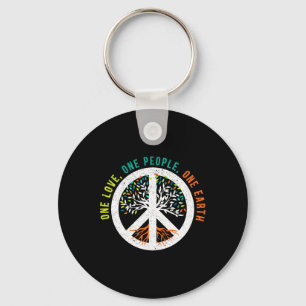 One Love One People One Earth International Day Of Key Ring