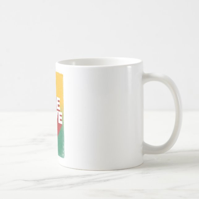 One Love Poster Coffee Mug (Right)