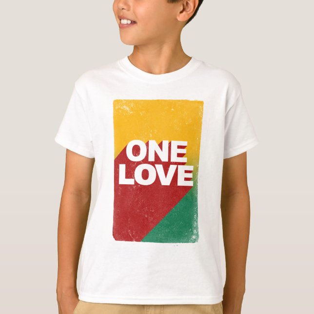 One Love Poster T-Shirt (Front)