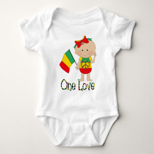 One Love Rasta Baby 2 Baby Bodysuit