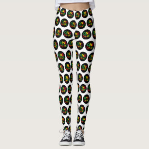 One Love, Reggae design Leggings