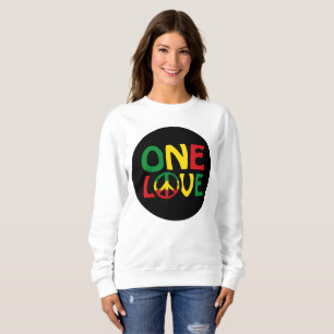 One Love, Reggae design Sweatshirt