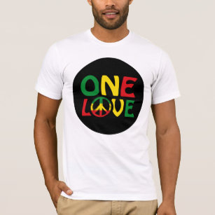 One Love, Reggae design T-Shirt
