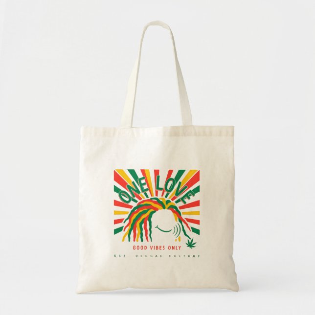 one love vibe tote bag (Front)