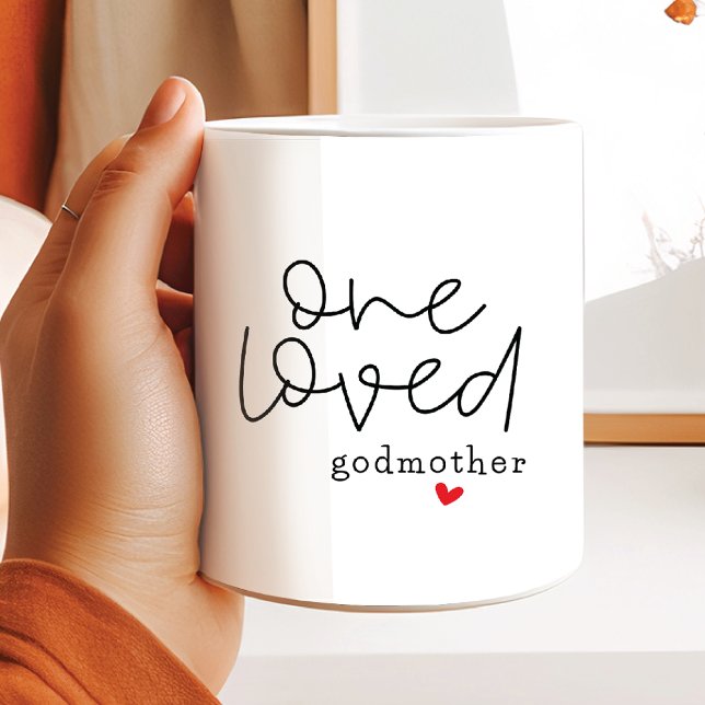 One Loved Godmother Coffee Mug (Creator Uploaded)