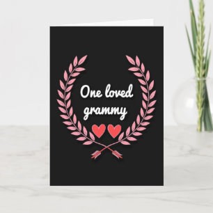 One Loved Grammy Special Card