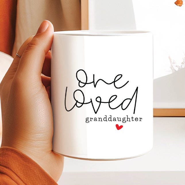 One Loved Granddaughter Coffee Mug (Creator Uploaded)