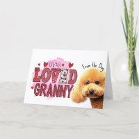 One loved Granny....Mother's Day card from the dog