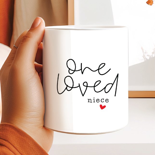 One Loved Niece Coffee Mug (Creator Uploaded)
