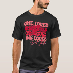 One Loved Vet Tech Cupid Veterinary Tech Valentine T-Shirt