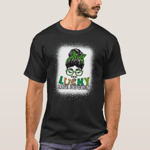 One Lucky Academic Interventionist Bleached St Pat T-Shirt