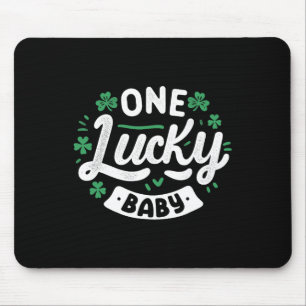 One Lucky By Shenanigans St Patricks Day Funny  Mouse Pad