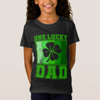 One Lucky Dad St Patrick's Day Vintage Father gift