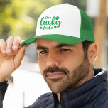 One Lucky Dada Funny St Patrick Day Trucker Hat<br><div class="desc">St. Patrick's Day Design For the Popes,  one "lucky Dada" is an ideal design for Regalar to Pope on St. Patrick's Day,  Don't think so and get yours now.</div>