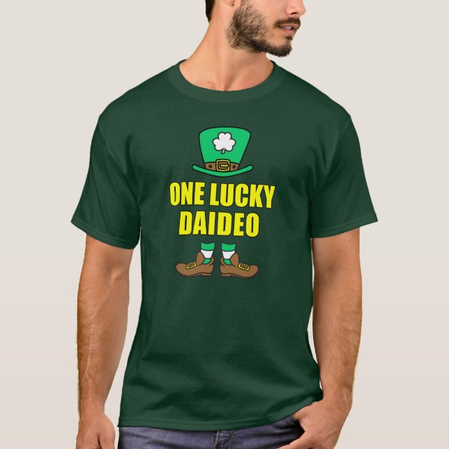 One Lucky Daideo Leprechaun T-Shirt (Front)