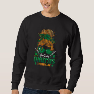 Òne `Lucky `Dialysis `Te`ch`nì`cià`n`Nùr`se Nephro Sweatshirt