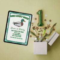 One Lucky Duck, Mallard Green 1st Birthday