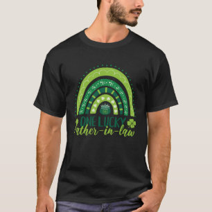 One Lucky Father in law Green Saint Patrick s Day T-Shirt