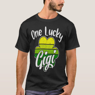 One Lucky Gigi Irish C Grandma St Patrick's Day T-Shirt
