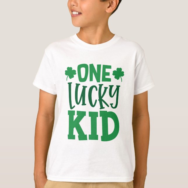 One Lucky Kid T-Shirt (Front)