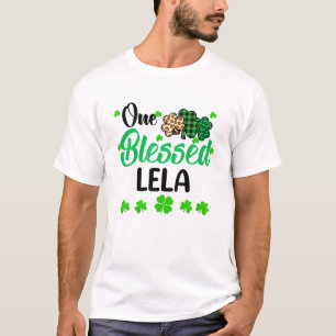 One Lucky Lela Clover St. Patrick's Day Irish T-Shirt