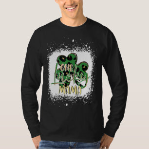 One Lucky Mama Mother's Day  For Mum T Shirt 1