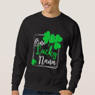 One Lucky Nana Shirt  Funny Family St Patrick's Da