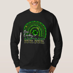One Lucky Nene  Shamrock Rainbow St Patrick s Day  T-Shirt
