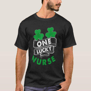 One Lucky Nurse Awesome Retro  Present T-Shirt