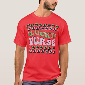 One Lucky Nurse St Patricks Day Lucky Nurse Gifts  T-Shirt
