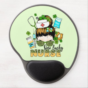 One Lucky Nurse St. Patrick's Gel Mouse Pad
