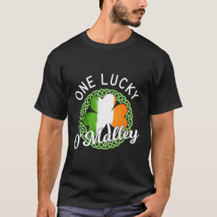 One Lucky O'Malley Irish Family Name T-Shirt