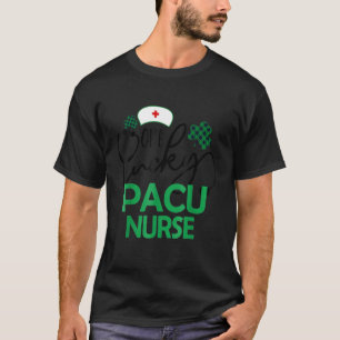 One Lucky Pacu Nurse St  Patrick S Day Women Rn Nu T-Shirt