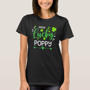 One Lucky Poppy St Patricks Day T-Shirt