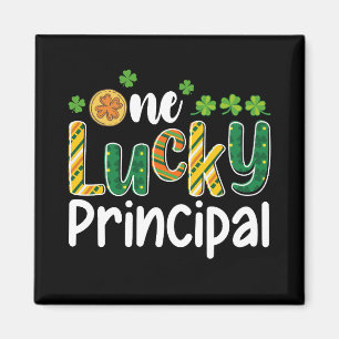 One Lucky Principal School St Patrick's Day Magnet