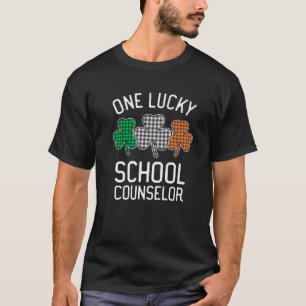 One Lucky School Counsellor St Patrick's Day Irish T-Shirt