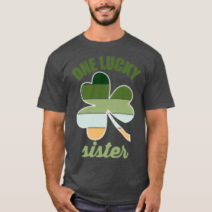 One Lucky Sister St  T-Shirt
