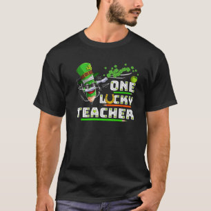 One Lucky Teacher A St. Patrick's Day School Costu T-Shirt
