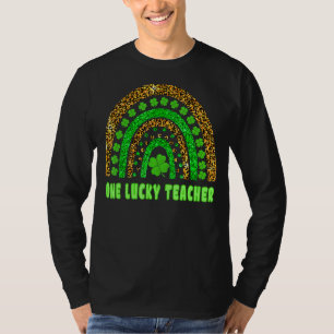 One Lucky Teacher Rainbow St Patrick's Day 1 T-Shirt
