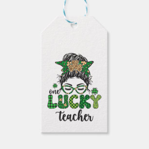 One Lucky Teacher - St. Patrick's Day  Gift Tags